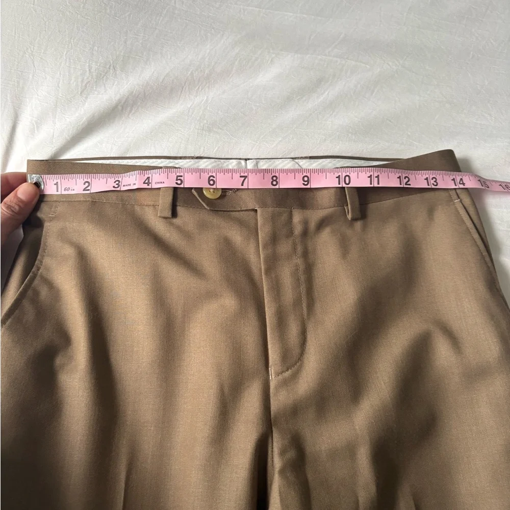 Ralph Lauren Suit Pants/Trousers Size 18R, 29W Light brown, EUC - Picture 9 of 10